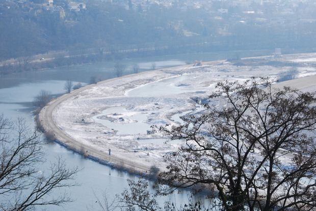 Poppenweiler Fahrwegbrücke Renaturierungsgebiet Hohenbeck