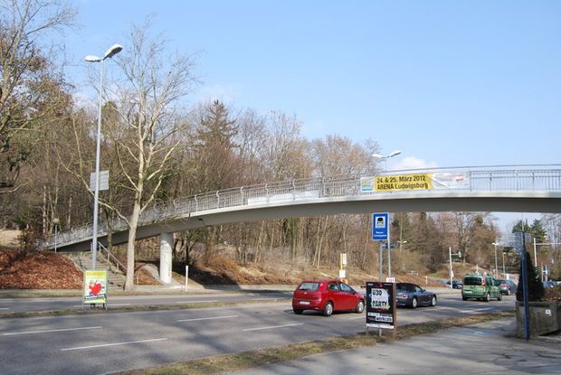 Rad- und Fußwegbrücke / L1124 Marbacher Straße 10 