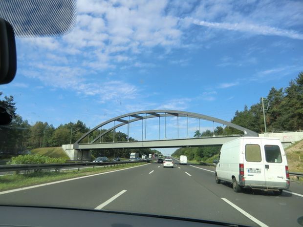 EÜ Strecke Schönefeld - Potsdam / A 10 Autobahn Berliner Ring