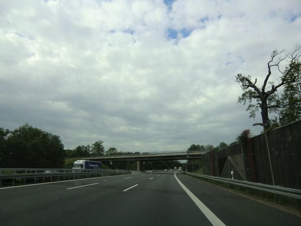 K 2050 Mösler Straßenbrücke / A 9 Autobahn Berlin - München