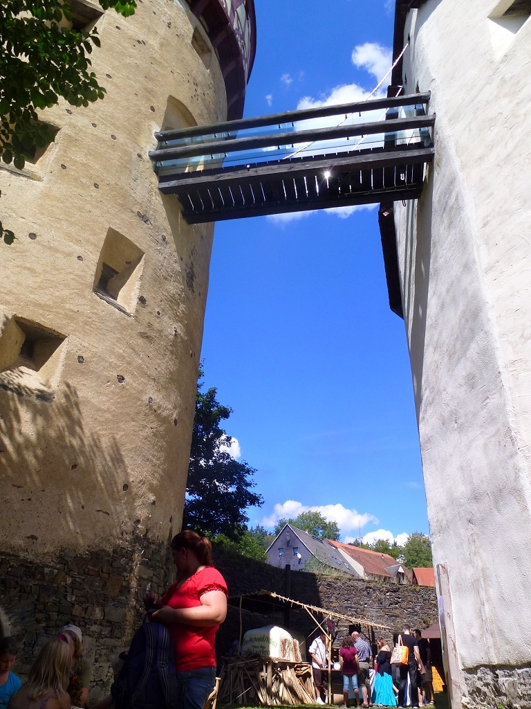 Fußwegbrücke Hungerturm Burgk