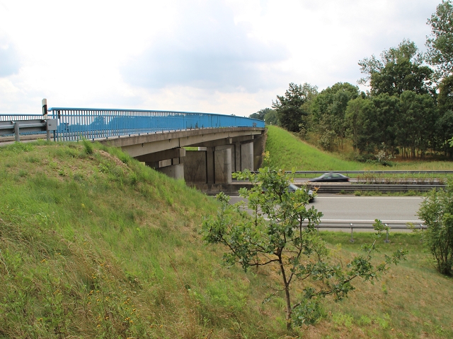 Friedrichsmoorscher Alleebrücke / A 24 Autobahn Berlin - Hamburg