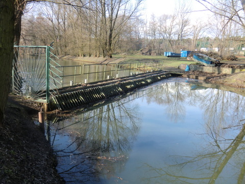 Treibgutsperre Wuhle