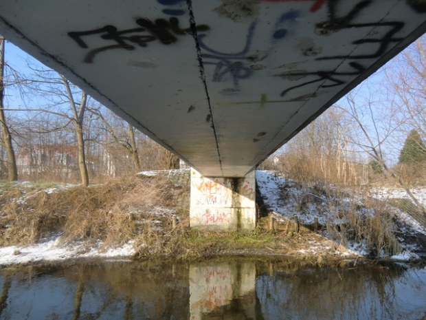 Fußgängerbrücke Honsfelder Strasse / Wuhle