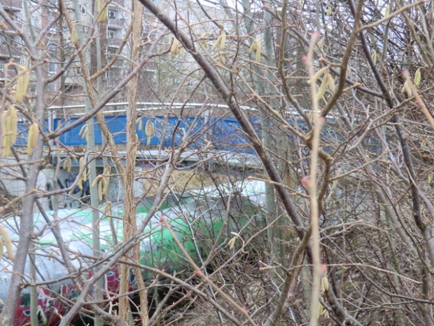 Fußgängerbrücke Küritzer Straße / 2 Fernheizleitungen