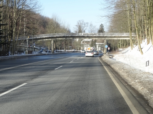 Fußwegbrücke / B 4 Nordhäuserstraße