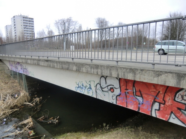 Nikolai - E.- Bersarin Brücke / Wuhle