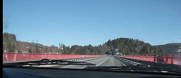 Wetterabrücke / Bleichlochtalsperre in der Saale