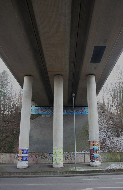 EÜ Strecke Stuttgart - Backnang / L 1142 Dammstraße