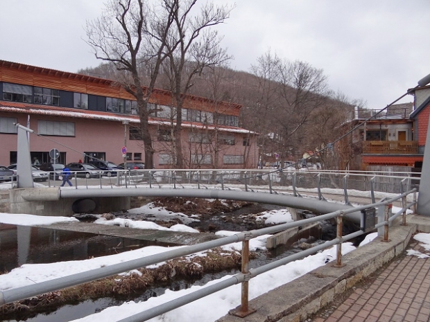 Fußwegbrücke Hochschule Harz / Holtemme