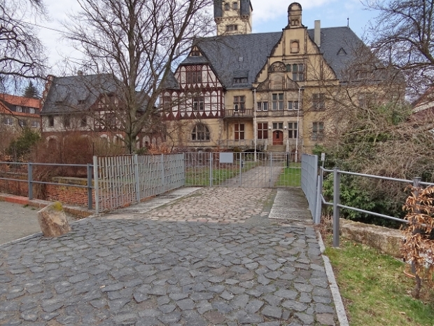 Grundstückszufahrtbrücke Gutsvilla Baensch / Holländergraben