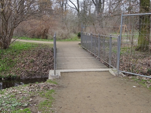 1. Parkwegbrücke im Brühlpark / Holländergraben