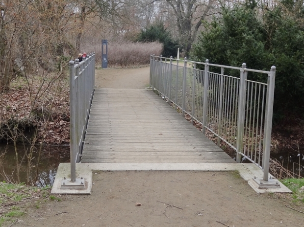 2. Parkwegbrücke im Brühlpark / Holländergraben