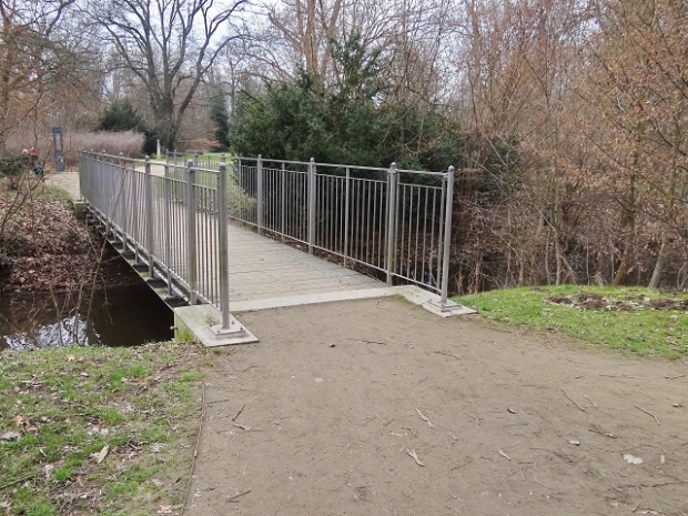 2. Parkwegbrücke im Brühlpark / Holländergraben
