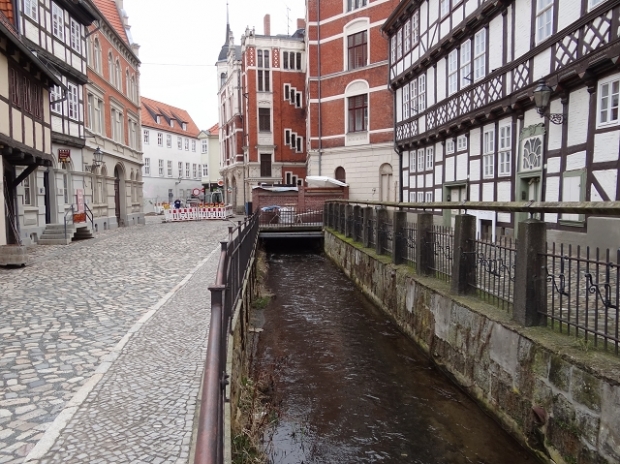 Fußwegbrücke an der Wordgasse / Mühlgraben