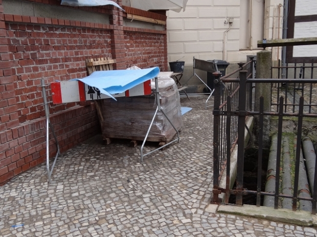 Fußwegbrücke an der Wordgasse / Mühlgraben