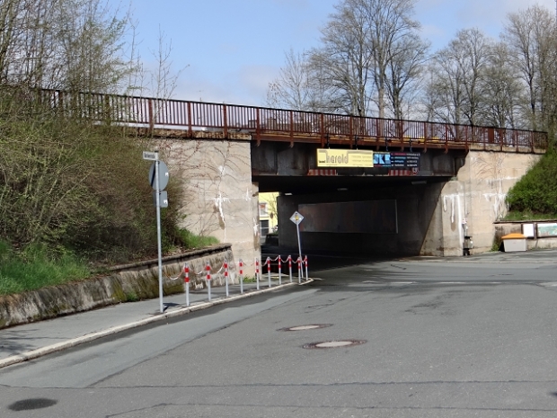 EÜ Strecke Hof - Helmbrechts / Bayreutherstraße