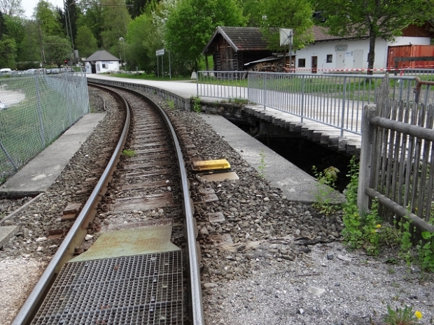 EÜ Strecke Garmisch Partenkirchen - Grainau / Kreuzeckbach