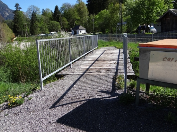 Fußwegbrücke / Kreuzeckbach
