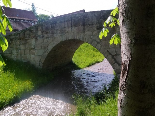 Fußgängerbrücke Röbschütz / Wiedebach