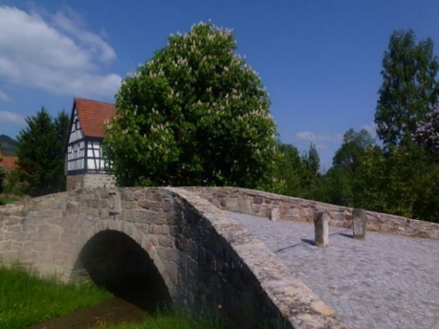 Fußgängerbrücke Rübschütz / Wiedebach