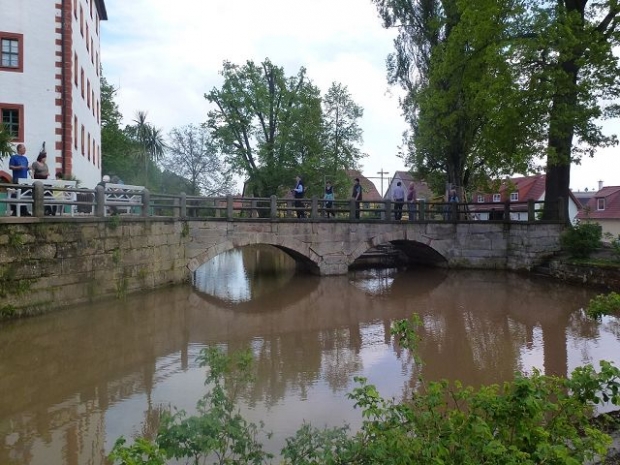 Zufahrtbrücke Schloss Kochberg