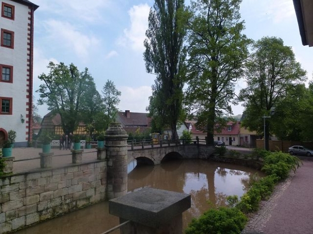 Zufahrtbrücke Schloss Kochberg