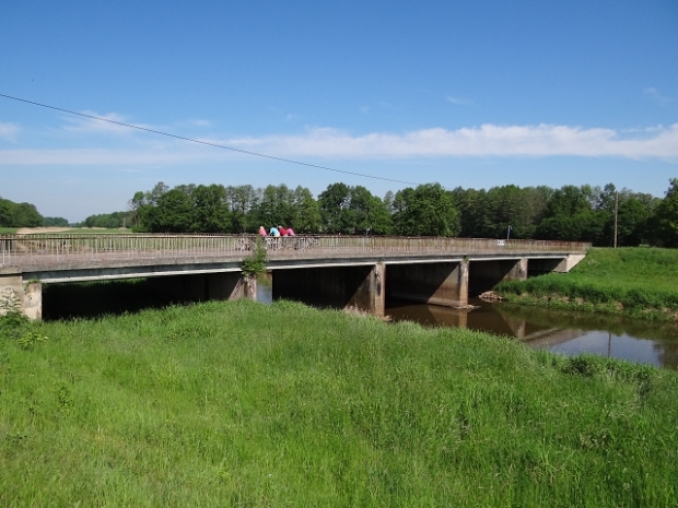 Straßenbrücke zu Horst am Schulzensee / Nordumfluter