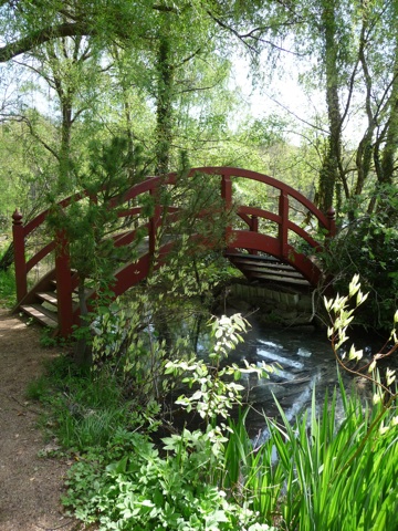 Schloßparkbrücke / Mühlweihergraben