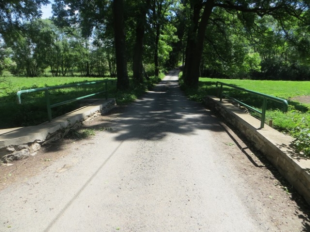 Waldstraßenbrücke Holzmühle / Mühlenumlauf der Wisenta