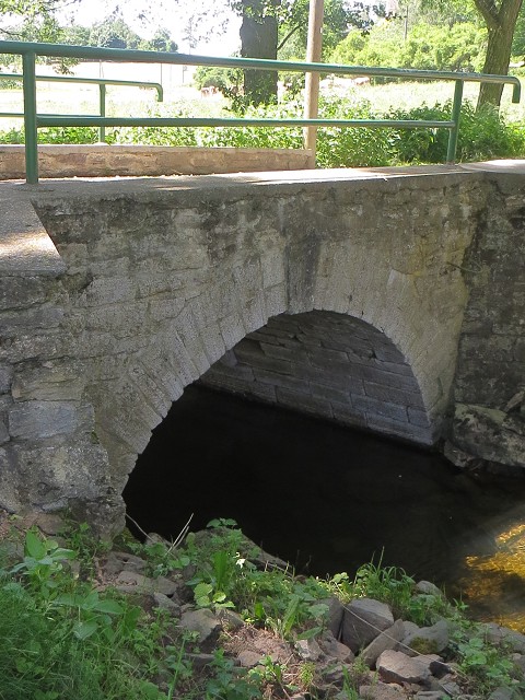 Waldstraßenbrücke Holzmühle / Mühlenumlauf der Wisenta