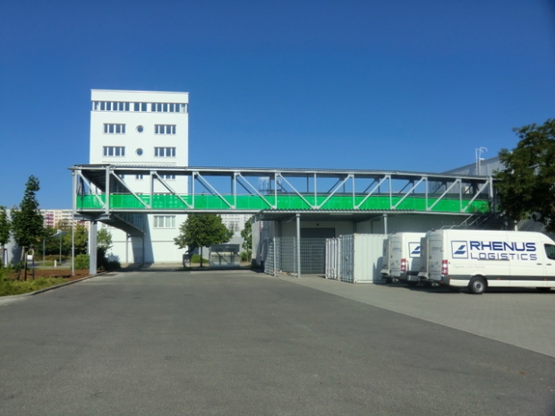 Fußwegbrücke / Meeraner Straße