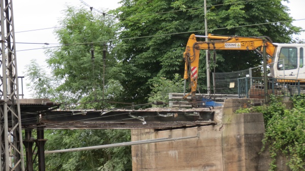 Abriss der Brücke