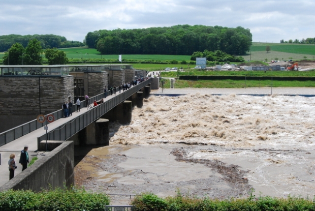 Poppenweiler Schleusenbrücke Hoheneck / Neckar