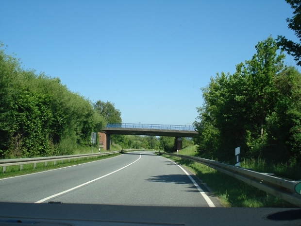 Straßenbrücke Hundehäger Weg / B 105 OU Rostocker Chaussee