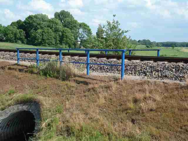 EÜ Strecke Rostock - Kühlungsborn ( Molli ) / Fulgenbach, Bollhagener Fließ