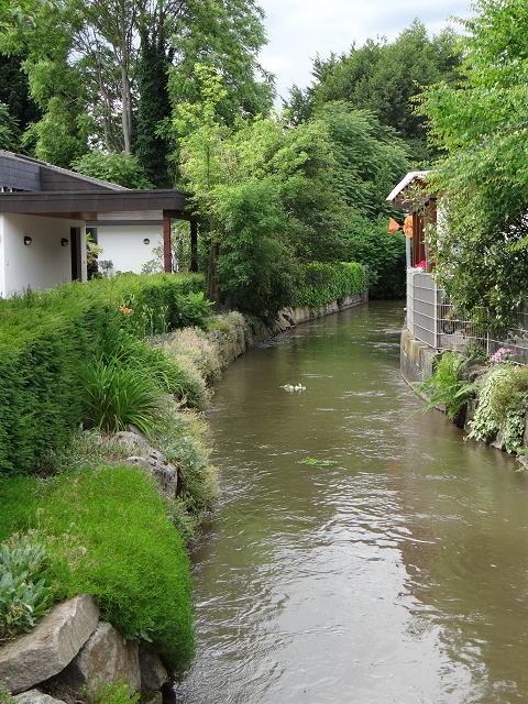Fußwegbrücke Breitestraße - Im Gässel / Planelbach