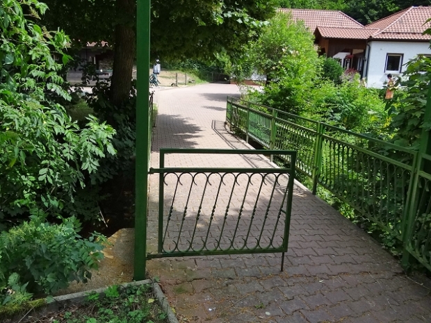 Grundstückszufahrtbrücke NW / Lude