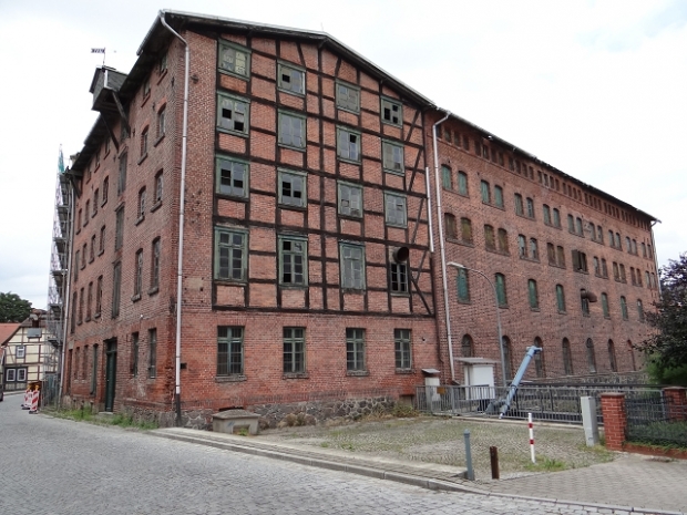 Arbeitswegbrücke am Serrahnwehr