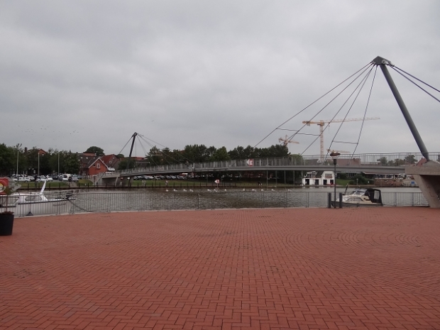 Fußgängerbrücke Nesse-Gelände