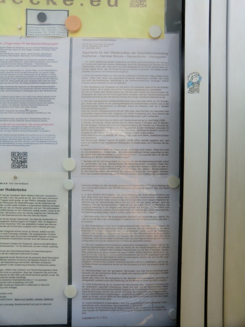 Eisenbahnhubbrücke Karnin