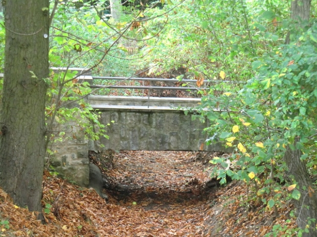 Private Fußwegbrücke / Jägergraben