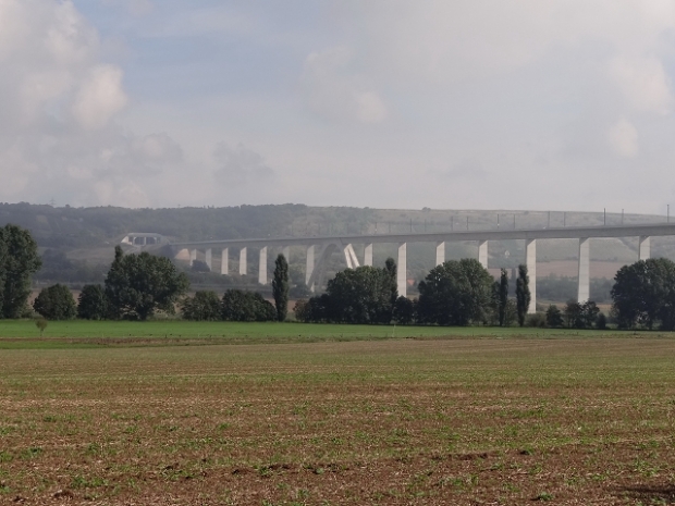 ICE Talbrücke / Unstrut
