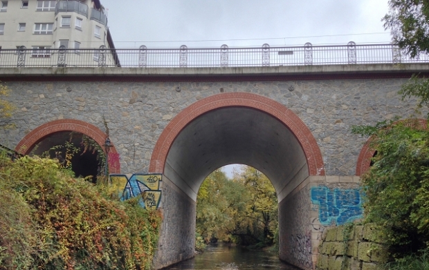 König-Johann-Brücke / Karl Hein e Kanal