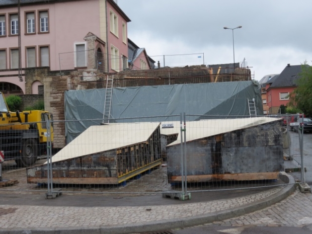 Widerlager in Grevenmacher