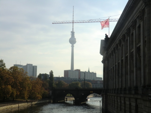 EÜ Strecke Berliner Stadtbahn Ost - West Verkehr / Spree