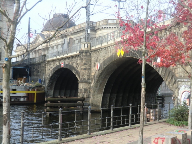 EÜ Strecke Berliner Stadtbahn Ost - West Verkehr / Spree
