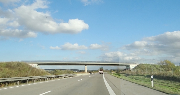 Straßenbrücke südlich Pustleben / A 38 Autobahn
