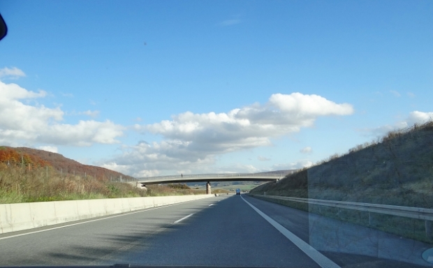 Waldwegbrücke nordöstlich Sollstedt / A 38 Autobahn