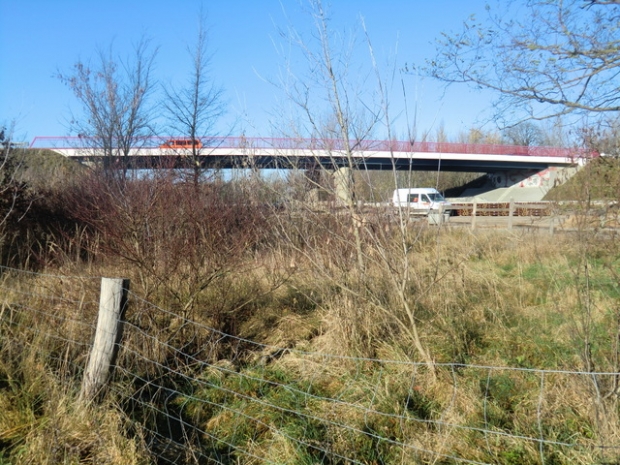 L 1135 Hobrechtsfelder Straßenbrücke / A 10 Autobahn Berliner Ring
